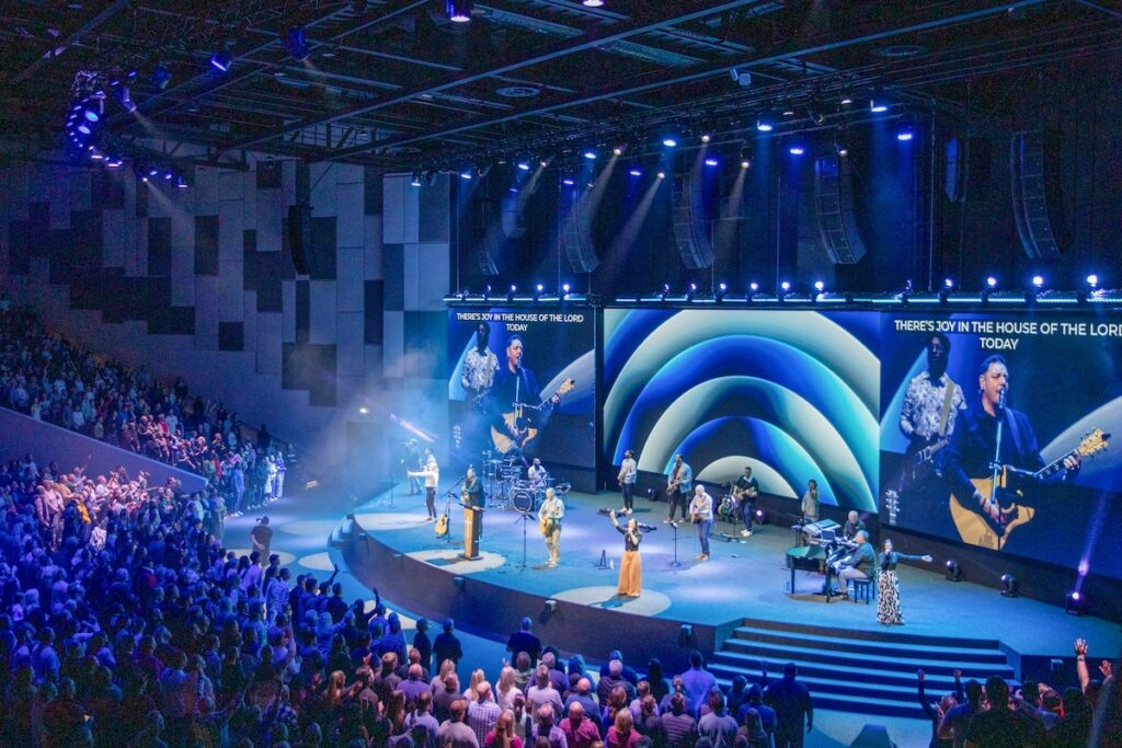 DWR Distribution designs Africa’s first permanent L-Acoustics L-ISA system for Maranatha Community Church’s new 5,500-seat auditorium in Kempton Park, South Africa