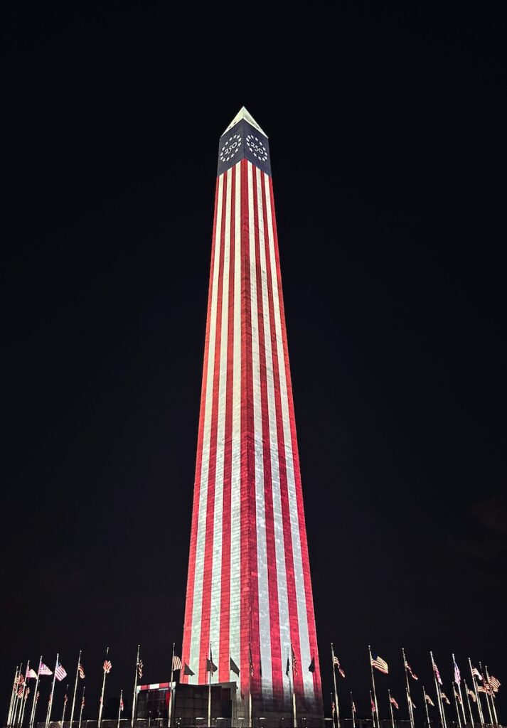 Following a successful Washington Monument Illumination in January, Freedom 250 brought LMG back in again for the country’s official semiquincentennial event